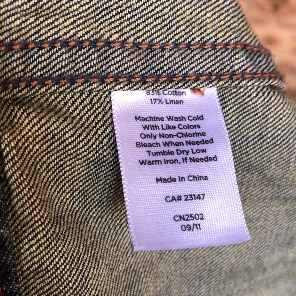 Talbots Denim Jacket - Picture 8 of 8